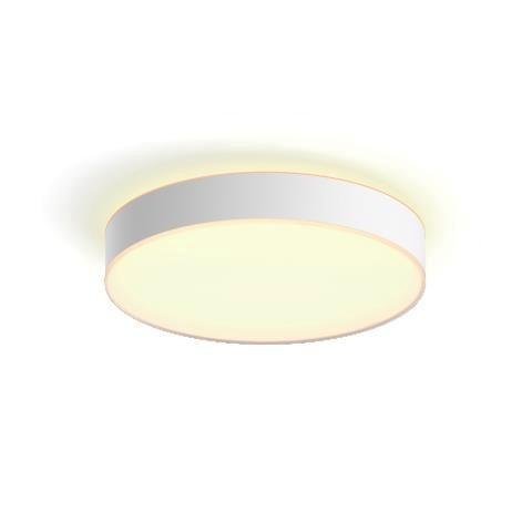 PH 41166/31/P6 Hue Bluetooth LED White Ambiance Koupelnové stropní svítidlo Devere L 41166/31/P6 33,5W 4300lm 2200-6500K IP44 42,5cm bílé, stmívatelné s dálkovým ovladačem - PHILIPS HUE (915005997701)