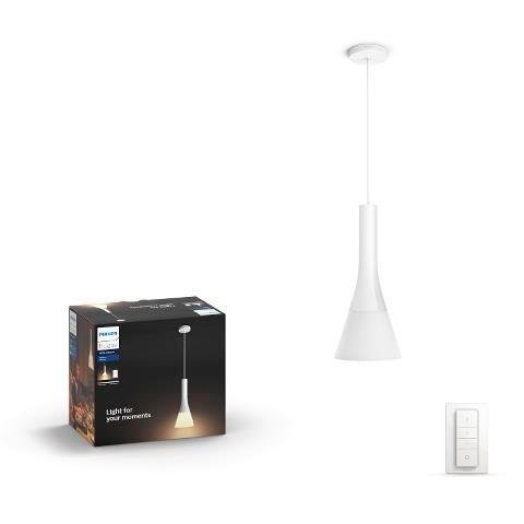 PH 43001/31/P6 Hue Bluetooth LED White Ambiance Závěsné svítidlo Philips Explore 43001/31/P6 E27 6W 806lm 2200-6500K IP20 bílé, stmívatelné s dálkovým ovládáním - PHILIPS HUE (915005976101)