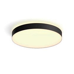 Obrázek pro produkt Hue Bluetooth Stropní svítidlo Philips Enrave XL 41161/30/P6 48W 6100lm 2200-6500K IP20 55,1cm černé, stmívatelné s dálkovým ovladačem - PHILIPS HUE (915005997101)