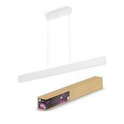 Obrázek pro produkt Hue Bluetooth LED White and Color Ambiance Závěsné svítidlo Philips Ensis 8719514343467 2x39W 5500lm 2000-6500K RGB IP20 24V bílé stmívatelné - PHILIPS (929003053301)