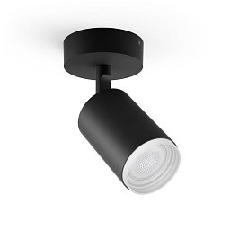 Obrázek pro produkt Hue Fugato Bluetooth SVÍTIDLO BODOVÉ GU10 5,7W 350lm 2000-6500K, černá - PHILIPS HUE (915005761201)