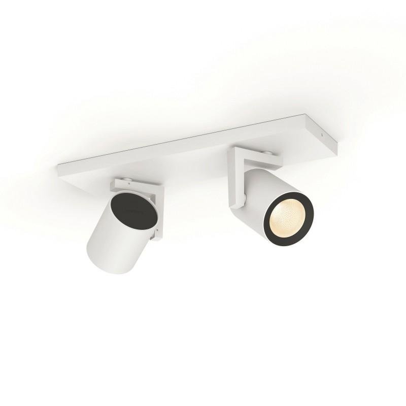 PH 50622/31/P7 Hue Argenta Bluetooth SVÍTIDLO BODOVÉ GU10 2x5,7W 2x350lm 2000-6500K, bílá - PHILIPS HUE (915005762001)