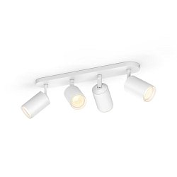 Obrázek pro produkt Hue Fugato Bluetooth SVÍTIDLO BODOVÉ GU10 4x5,7W 4x350lm 2000-6500K, bílá - PHILIPS HUE (915005761701)