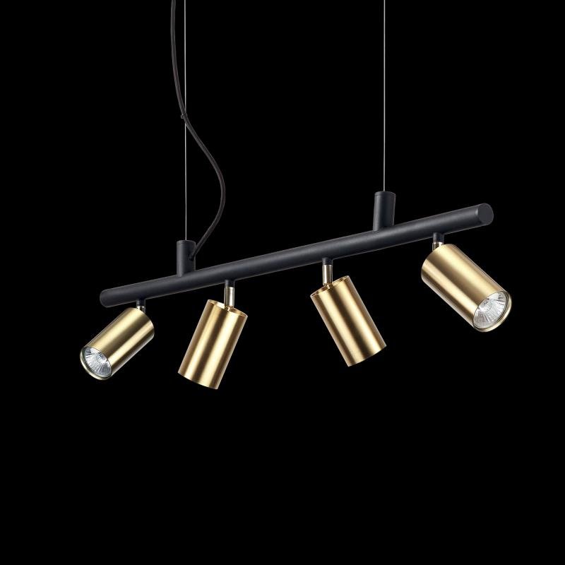 ILUX 244624 DYNAMITE SP4 OTTONE SATINATO - IDEALLUX