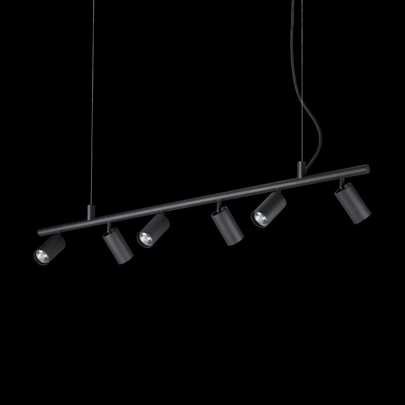 ILUX 231396 DYNAMITE SP6 NERO - IDEALLUX