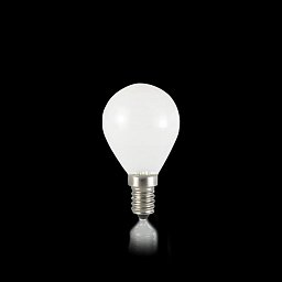 Obrázek pro produkt E14 4W SFERA BIANCO 4000K 380lm - IDEALLUX