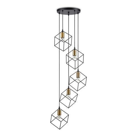 ILUX 237664 ICE SP5 NERO - IDEALLUX