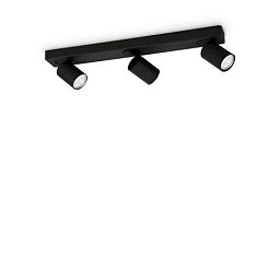 Obrázek pro produkt RUDY PL3 NERO - IDEALLUX
