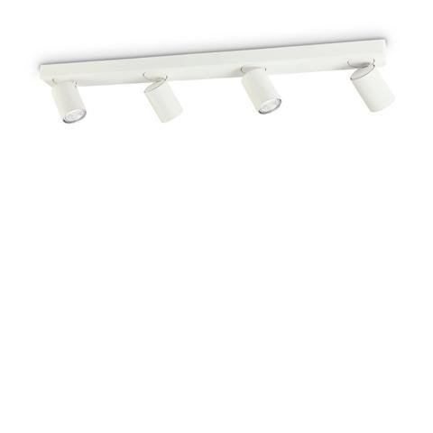 ILUX 229089 RUDY PL4 BIANCO - IDEALLUX