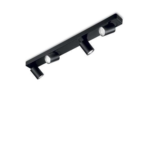 ILUX 229072 RUDY PL4 NERO - IDEALLUX