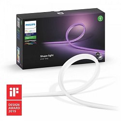 Obrázek pro produkt Hue Bluetooth VENKOVNÍ LED PÁSEK 37,5W 2000-6500K IP67, 16 mil. barev, 5m+adaptér - PHILIPS (929002289102)
