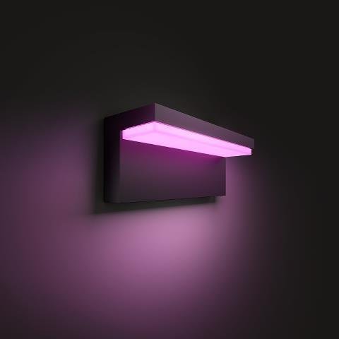 PH 17456/30/P7 HUE Nyro VENKOVNÍ NÁSTĚNNÉ SVÍTIDLO 13,5W 1000lm 2000-6500K IP44, černá - PHILIPS HUE (915005841701) (obrázek 3)