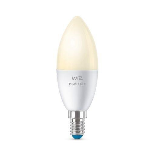 Levně PH 8718699786212 WiZ žárovka E14 C37 4,9W 470lm 2700K, stmívatelná - PHILIPS (929002448502)