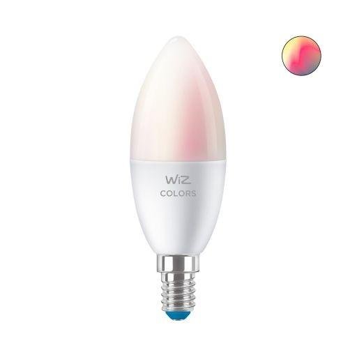 WiZ 871869978709700 LED EEK2021 F A G E14 4.9 W = 40 W ovládání přes mobilní aplikaci 1 ks