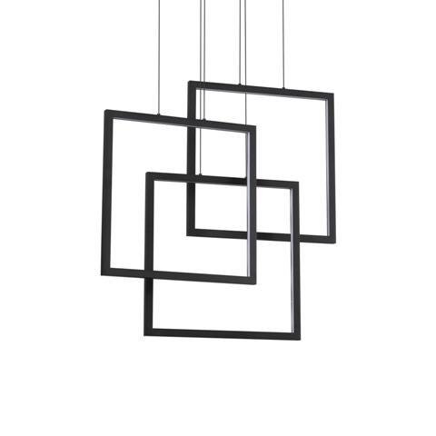 ILUX 269375 FRAME SP QUADRATO NERO - IDEALLUX