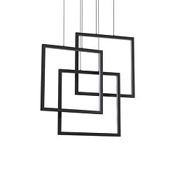Obrázek pro produkt FRAME SP QUADRATO NERO - IDEALLUX