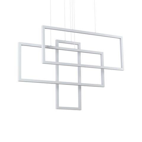 ILUX 253589 FRAME SP RETTANGOLO BIANCO - IDEALLUX
