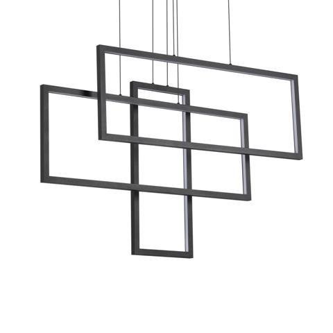 ILUX 269382 FRAME SP RETTANGOLO NERO - IDEALLUX
