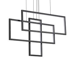 Obrázek pro produkt FRAME SP RETTANGOLO NERO - IDEALLUX
