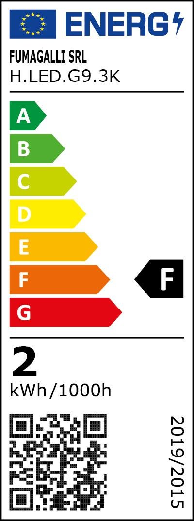 ILUX 270104 LED žárovka G9 2W 150lm 3000K CRI80 bílá, nestmívatelná - IDEALLUX (obrázek 2)