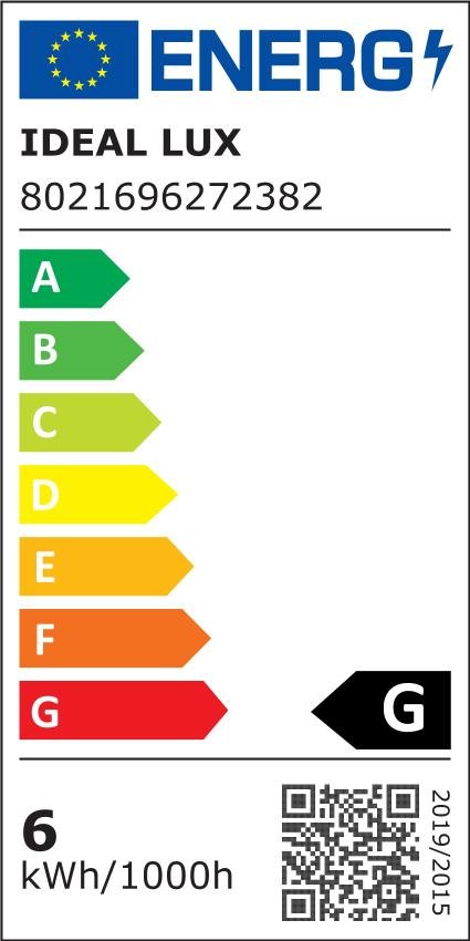 Ideal Lux LED Lineární žárovka 272382 R7s 6W 480lm 4000K čirá stmívatelná Čirá