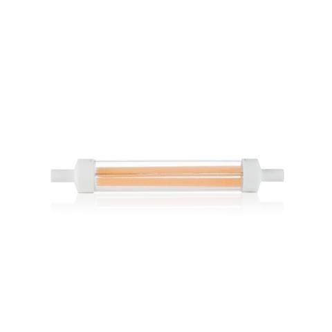 Ideal Lux LED Lineární žárovka 266763 R7s 8W 580lm 3000K čirá stmívatelná Čirá