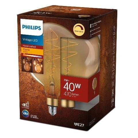 PH 8719514313781 Vintage LED žárovka E27 G200 7W 470lm GOLD stmívatelné - PHILIPS (0) (obrázek 3)