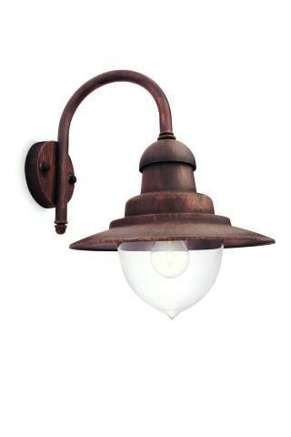 PH 01652/06/PN Raindrop SVÍTIDLO VENKOVNÍ NÁSTĚNNÉ E27 max. 60W, IP44, bronz - PHILIPS (915005693401) (obrázek 4)