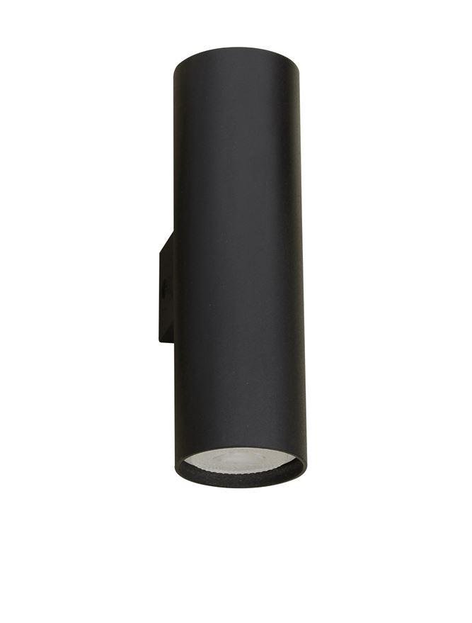 NV 9450882 Nástěnné svítidlo NOSA černý hliník GU10 2x10 IP20 220-240V bez žárovky - NOVA LUCE