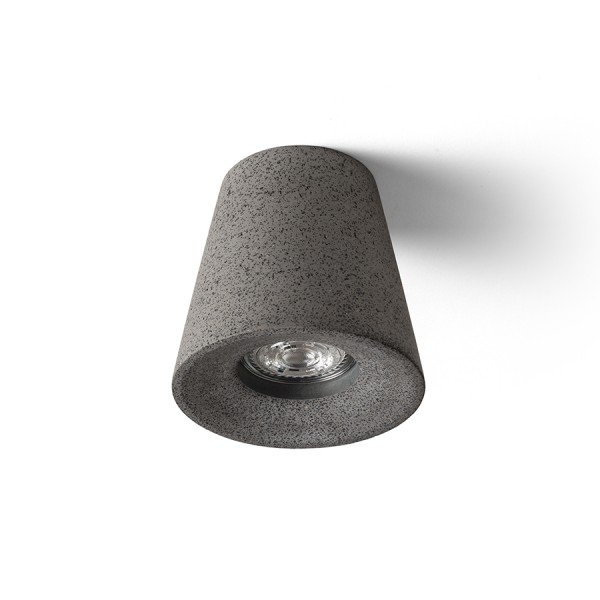 RED R13795 VOLCA stropní beton/dekor tmavý granit 230V LED GU10 5W - RED - DESIGN RENDL (obrázek 2)