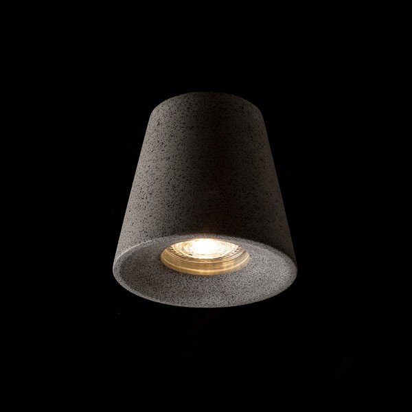 RED R13795 VOLCA stropní beton/dekor tmavý granit 230V LED GU10 5W - RED - DESIGN RENDL (obrázek 3)