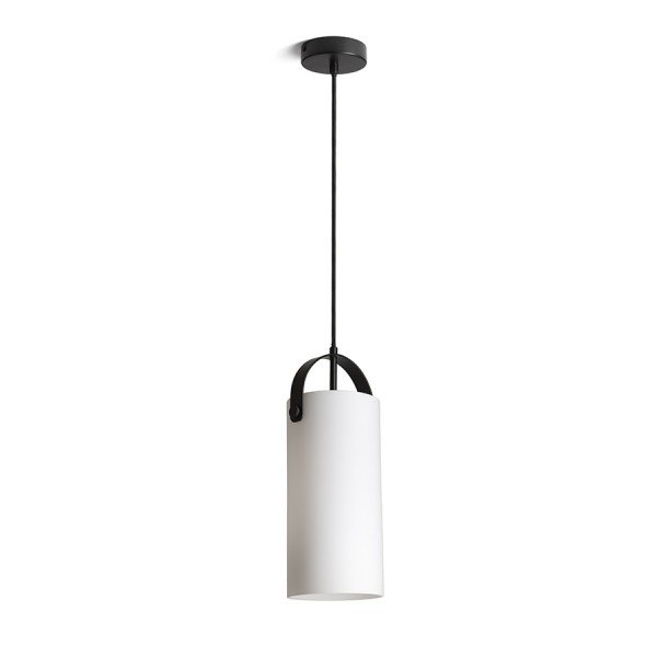 RED R13753 JULIETTA 31 závěsná opálové sklo/černá 230V E27 20W - RED - DESIGN RENDL