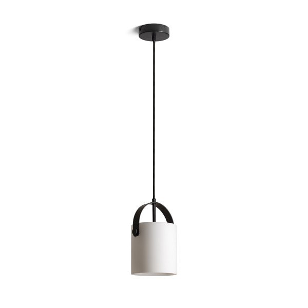 RED R13752 JULIETTA 16 závěsná opálové sklo/černá 230V E27 20W - RED - DESIGN RENDL