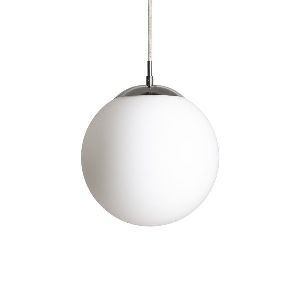 RED R13746 LUNA 25 závěsná opálové sklo/chrom 230V LED E27 15W - RED - DESIGN RENDL (obrázek 2)