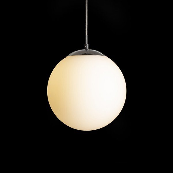 RED R13746 LUNA 25 závěsná opálové sklo/chrom 230V LED E27 15W - RED - DESIGN RENDL (obrázek 4)