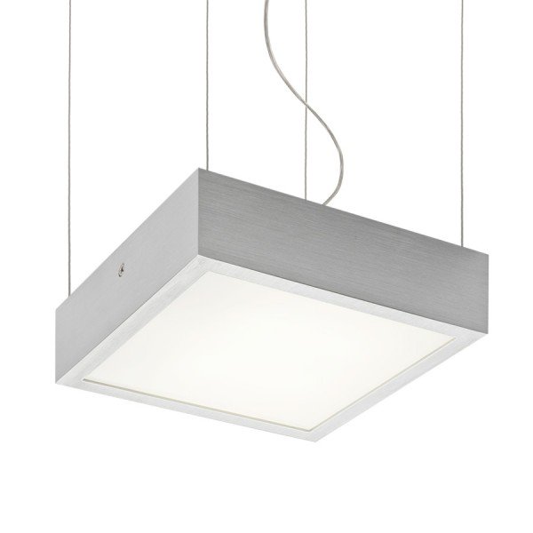 RED R13709 STRUCTURAL LED 20x20 závěsná česaný hliník 230V LED 12W 3000K - RED - DESIGN RENDL
