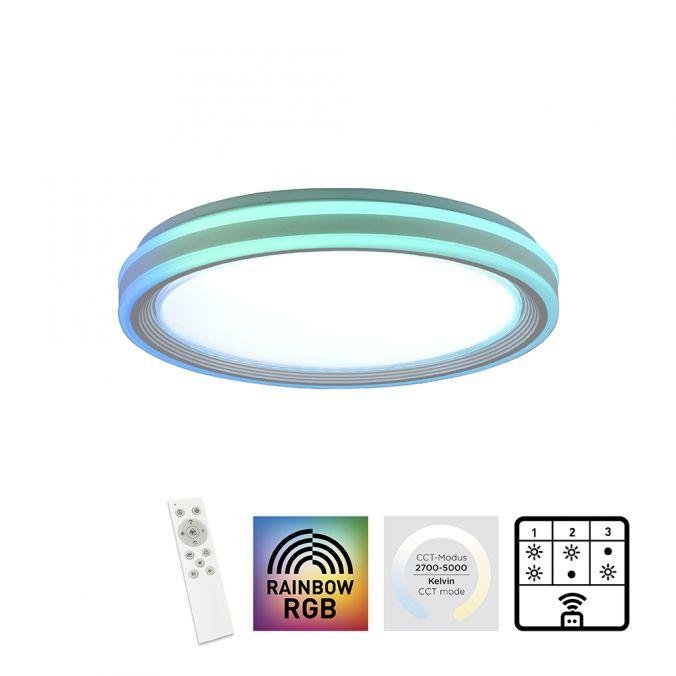 LD 15154-16 Stropní svítidlo SPHERIC LED 36W 2700-6500K + LED 3W RGBK - LEUCHTEN DIREKT / JUST LIGHT