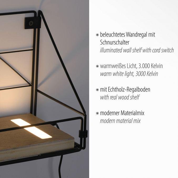 LD 15276-18 BOARD Svítidlo nástěnné LED 3,5W 3000K - LEUCHTEN DIREKT / JUST LIGHT (obrázek 3)