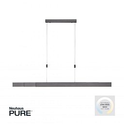 Obrázek pro produkt Svítidlo závěsné PURE-MOTO LED 3x 13W 2700-5000K nastavitelné platina - PAUL NEUHAUS