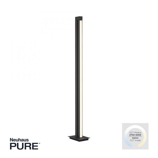 PN 421-13 Stojací lampa PURE-LINES LED 20W 2700-5000K antracit - PAUL NEUHAUS