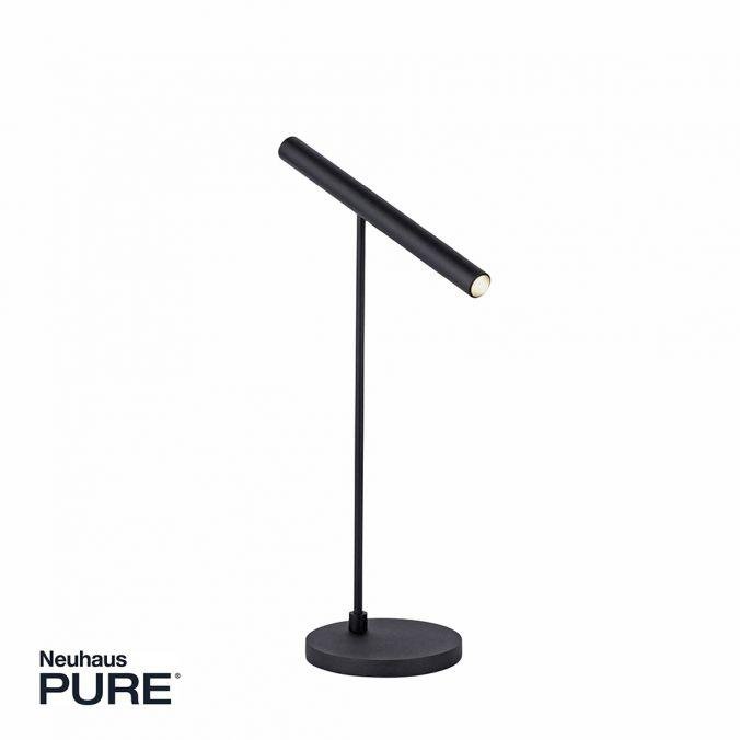 PN 4405-18 Stolní lampa PURE-TUTUA LED 6W 3000K Ra90 660lm černá stmívatelná - PAUL NEUHAUS