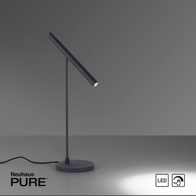 PN 4405-18 Stolní lampa PURE-TUTUA LED 6W 3000K Ra90 660lm černá stmívatelná - PAUL NEUHAUS (obrázek 8)