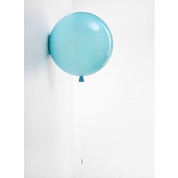 Obrázek pro produkt Memory, nástěnné svítidlo tyrkysová lesklá, 1x15W E27, prům. 40cm - BROKIS C