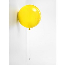 Obrázek pro produkt Memory, nástěnné svítidlo žluté lesklé, 1x15W E27, prům. 40cm - BROKIS C