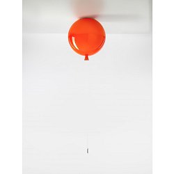 Obrázek pro produkt Memory, stropní svítidlo oranžové lesklé, 1x15W E27, prům. 30cm - BROKIS C