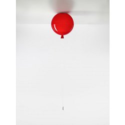Obrázek pro produkt Memory, stropní svítidlo červené lesklé, 1x15W E27, prům. 25cm - BROKIS C