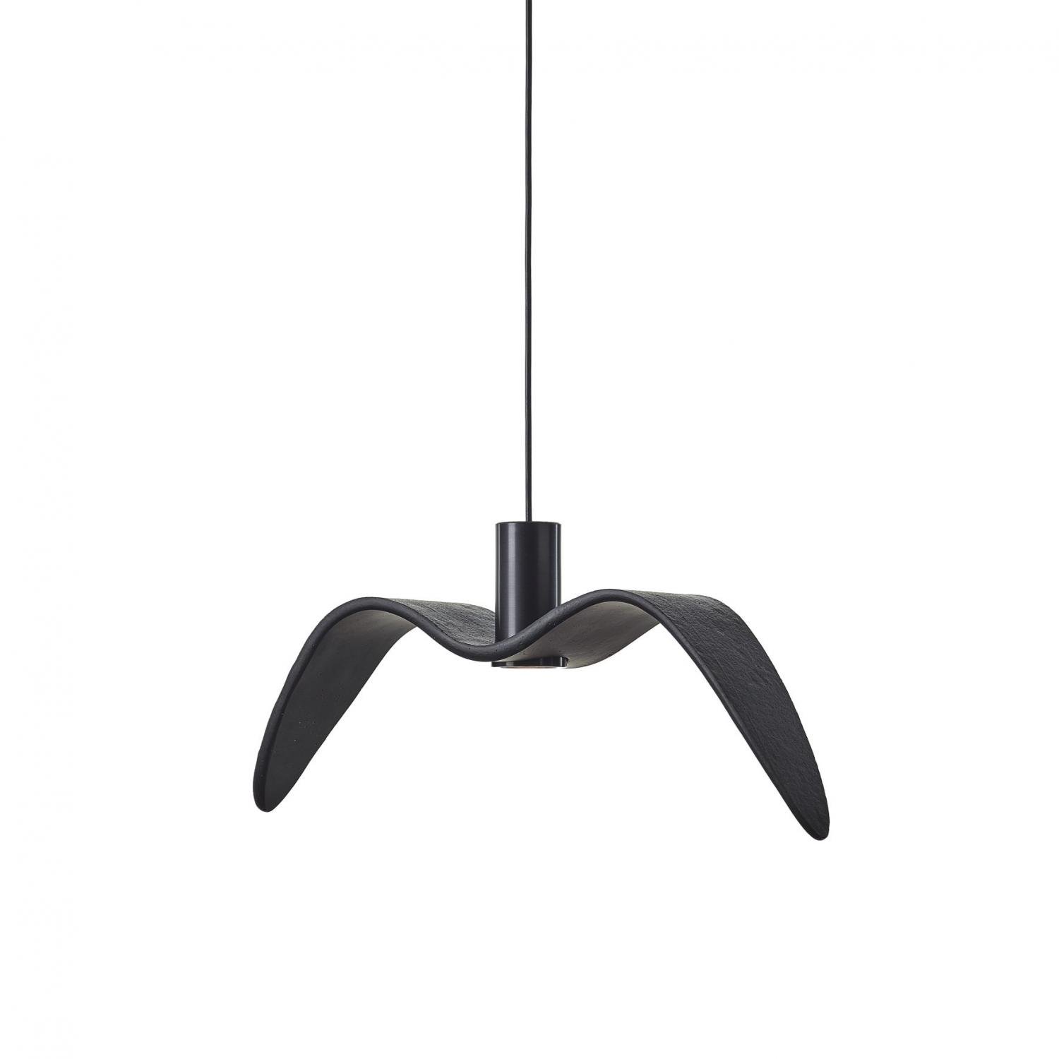 Levně BRO PC01111_003 Night Birds Exterior, závěsné svítidlo, 6,5W LED, šedé kouřové sklo / masiv / montura černý elox / baldachýn nerez ocel broušená / kabel černý, délka 61cm, IP54 - BROKIS A