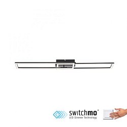 Obrázek pro produkt IVEN LED stropní svítidlo ploché čená teplá bílá 3 krokové stmívání 3000K - LEUCHTEN DIREKT / JUST LIGHT