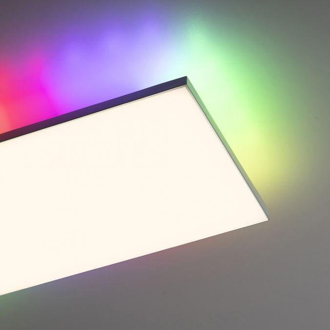 LD 15562-16 CONRAD LED stropní svítidlo 100,5x25,5cm, bílé, hranaté, RGB+CCT, stmívatelné, panel RGB+2700-5000K - LEUCHTEN DIREKT / JUST LIGHT (obrázek 4)