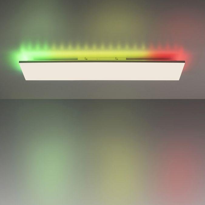 LD 15562-16 CONRAD LED stropní svítidlo 100,5x25,5cm, bílé, hranaté, RGB+CCT, stmívatelné, panel RGB+2700-5000K - LEUCHTEN DIREKT / JUST LIGHT (obrázek 9)